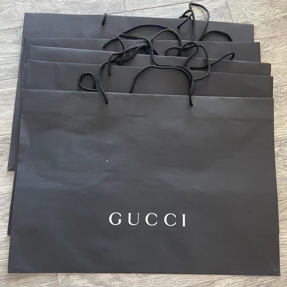 Gucci large shopping bags